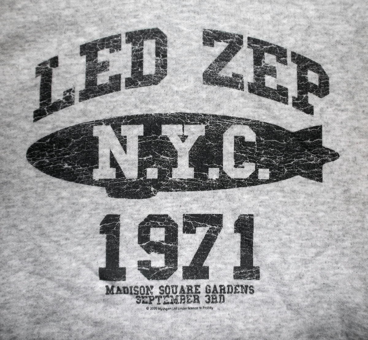 ★レッド ツェッペリン パーカ LED ZEPPELIN LZ COLLEGE - S 新品,正規品_画像1