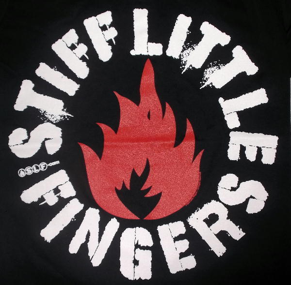 ★スティッフ リトル フィンガーズ Tシャツ Stiff Little Fingers PUNK - M 正規品 ! Inflamable Material_画像1