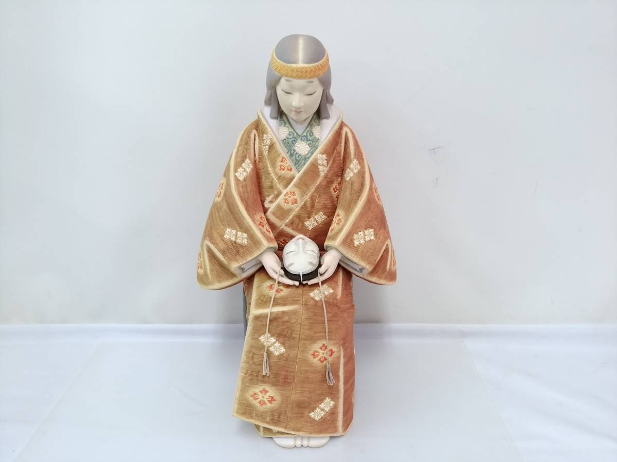 ヤフオク! - 【初だし】博多人形師 人間国宝 宗田源造 作「寂想」/福岡...