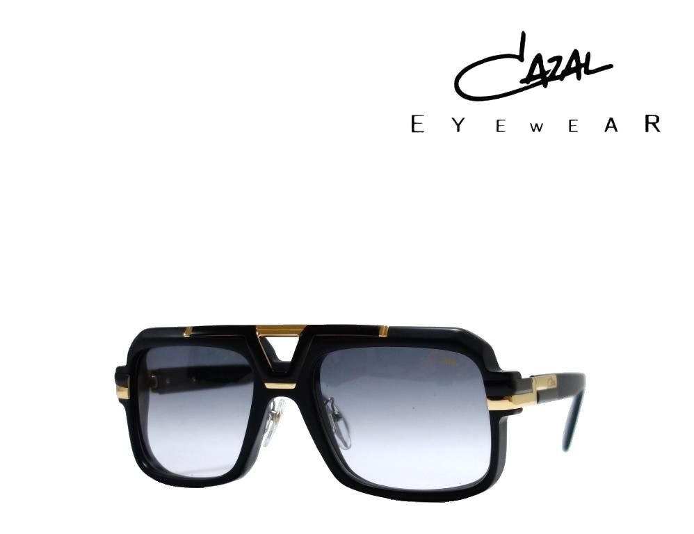 [CAZAL]ka The -ru sunglasses rejenzLEGENDS MOD.664/3 COL2 mat black * Gold domestic regular goods 