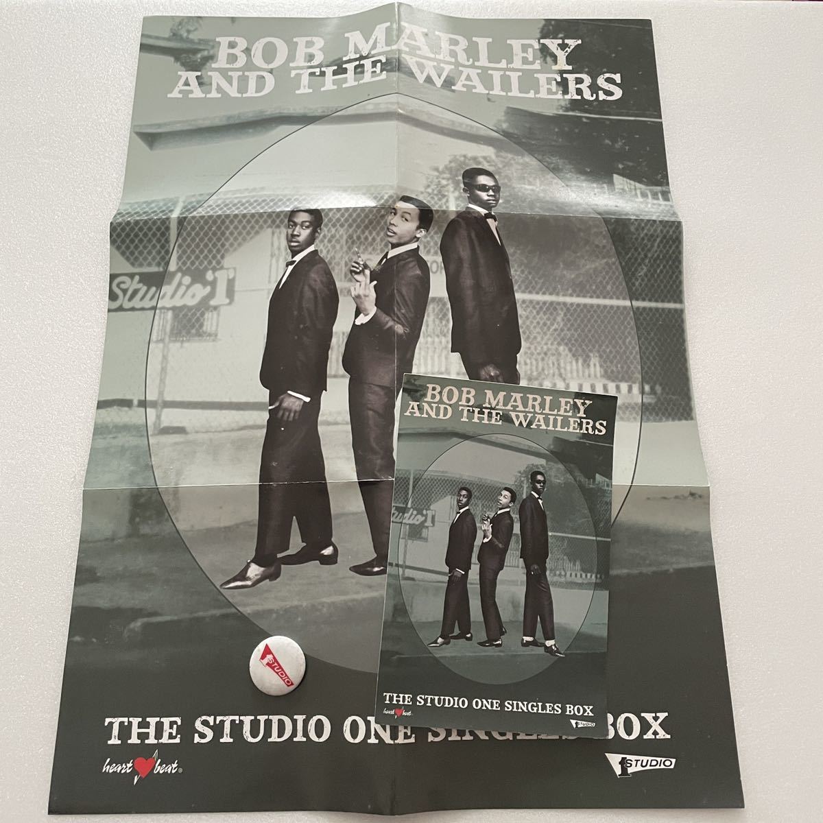 レアBOX BOB MARLEY AND THE WAILERS THE STUDIO ONE SINGLES BOX / LTD1000 キラースカの画像3