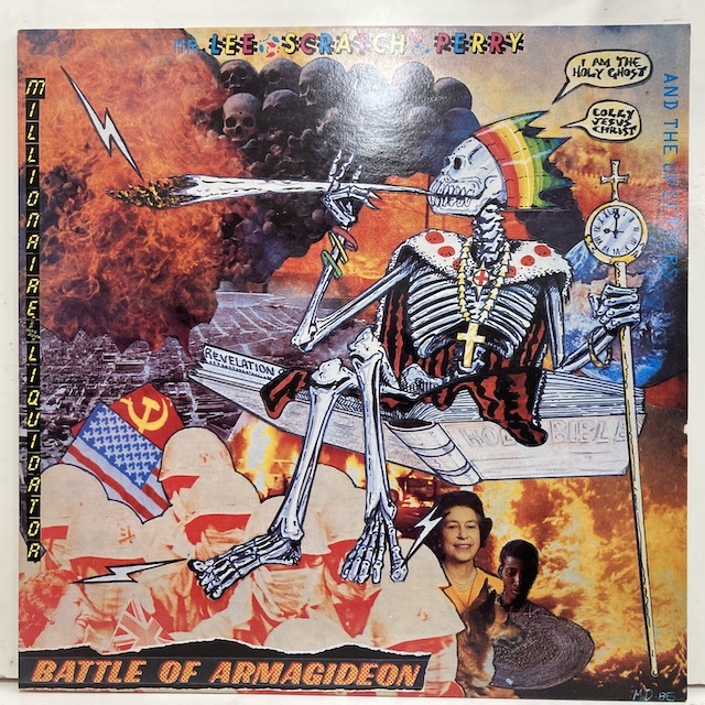 ★即決 Lee Perry / Battle of Armagideon 11315 英オリジナル リー・ペリー の86年発表 Drum Song 収録