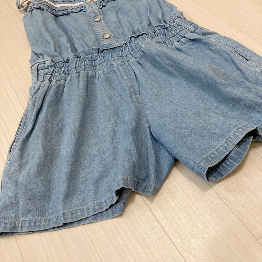 KUMIKYOKU Denim One-piece сарафан девочка размер 140 Onward Denim комбинезон брюки 