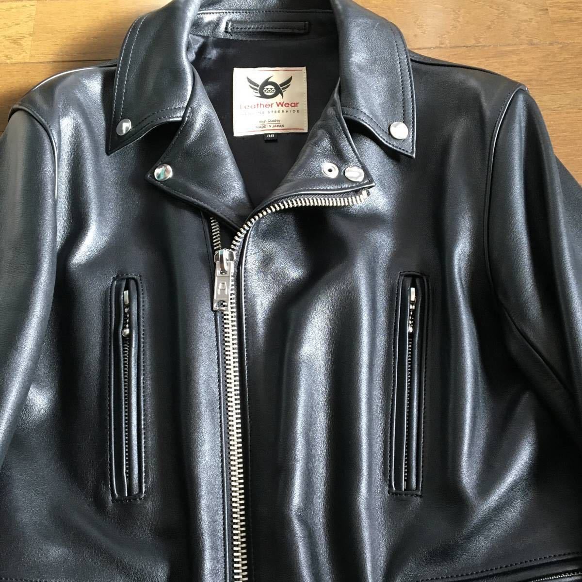 Yahoo!オークション - 美品 666 Leather Wear トリプルシックス Yahoo!オークション - 美品 666 Leather Wear トリプルシックス