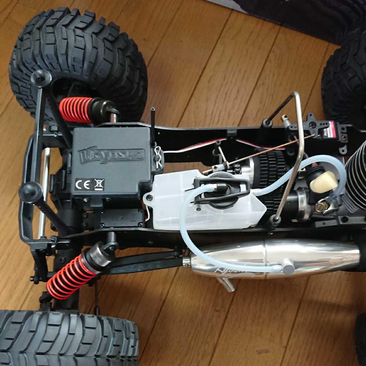 未走行】京商 マッドクラッシャー 1/8 GP 4WD モンスタートラック