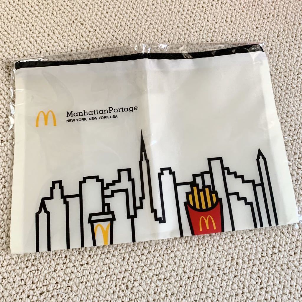 新品 2022 マクドナルド 福袋 McDonald マンハッタンポーテージ スクエアポーチ グッズ_画像1