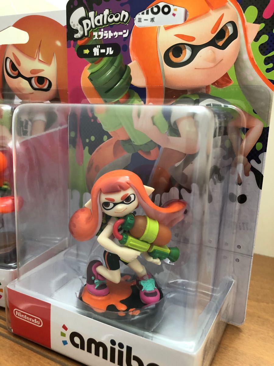 amiibo スプラトゥーン イカ ボーイ インクリング ガール 在庫有ります スプラトゥーン イカ ガール ボーイ インクリング amiibo その他