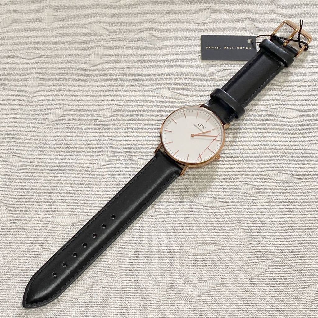 ダニエルウェリントン　Daniel Wellington　DW00600036　ユニセックス 　36mm　新品未使用　長期保管品　電池交換済み_画像2