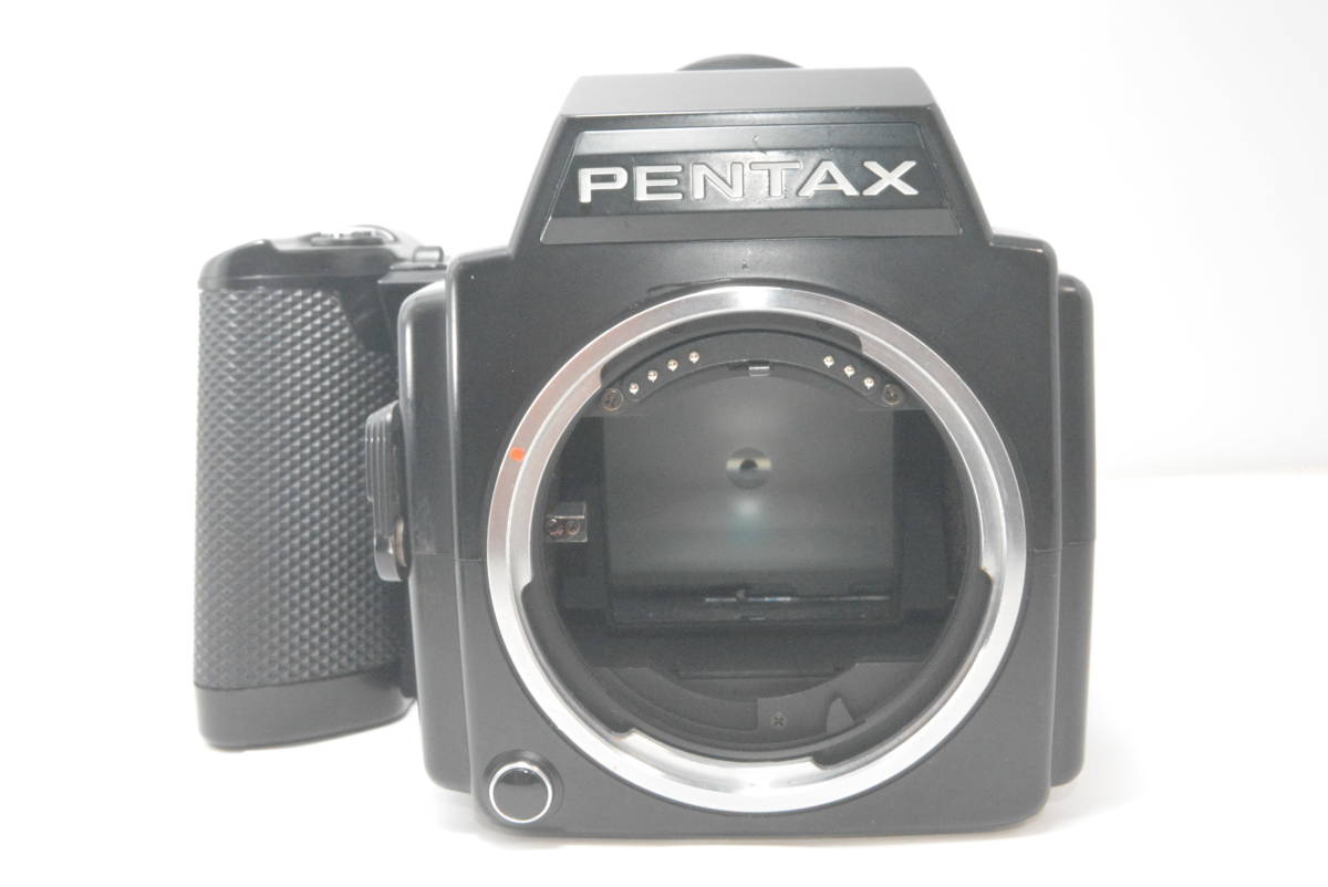 セール特別価格 Pentax 645 中判フィルムカメラ 120フィルムバック付き