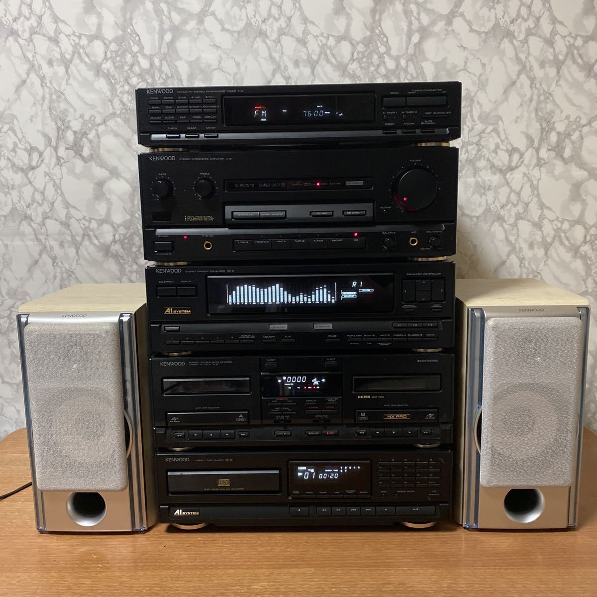 Yahoo!オークション - KENWOOD ケンウッド システムコンポ T-3i Yahoo!オークション - KENWOOD ケンウッド システムコンポ T-3i