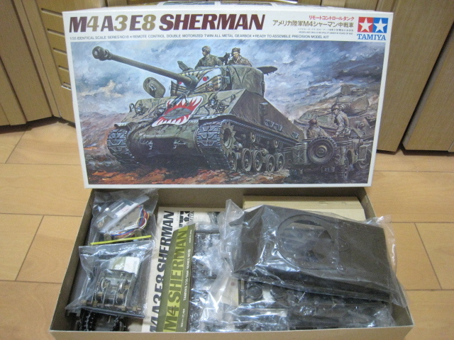 タミヤ アメリカ陸軍M4シャーマン中戦車 リモートコントロール タミヤ アメリカ陸軍M4シャーマン中戦車 リモートコントロール