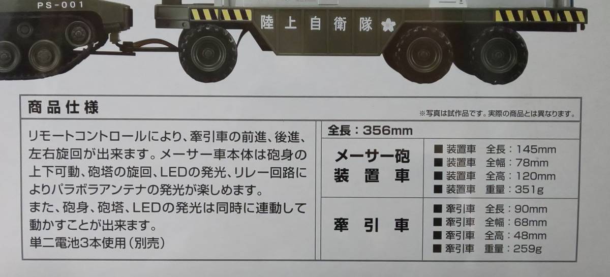 送料込☆新世紀合金 66式メーサー殺獣光線車(２号汚し塗装版