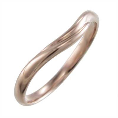 人気が高い おしゃれ リング 結婚指輪にも シンプル 18金ピンクゴールド gbsmetal.pl gbsmetal.pl
