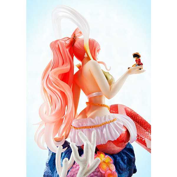 【新品未開封】初版　しらほし姫　しらほし　 SailingAgain ワンピース ONEPIECE P.O.P POP フィギュア 検)ルフィ　人魚　美少女_画像4