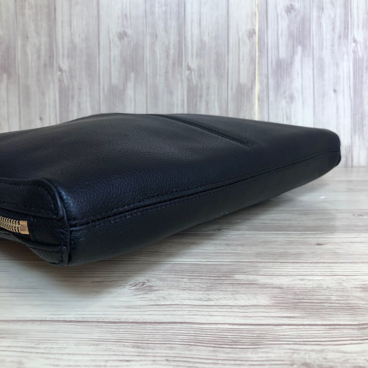 美品】Paul Smith ポールスミス インセットマルチストライプ クラッチ