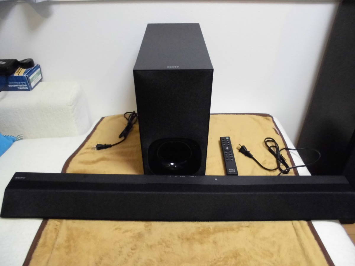 2018年製 SONY ソニー サウンドバー サブウーファーセット SA-CT380 SA
