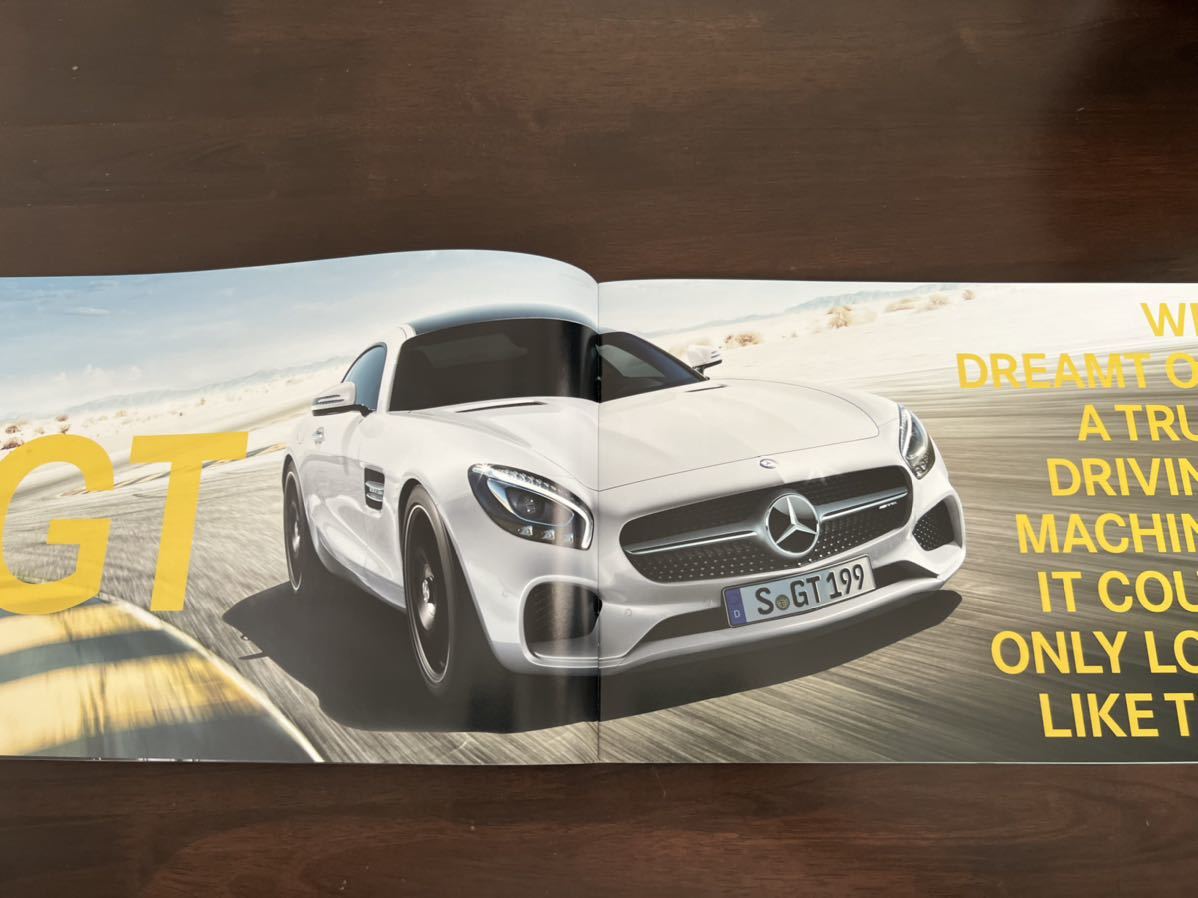 2015 год 4 месяц выпуск Mercedes AMG GT каталог + таблица цен 