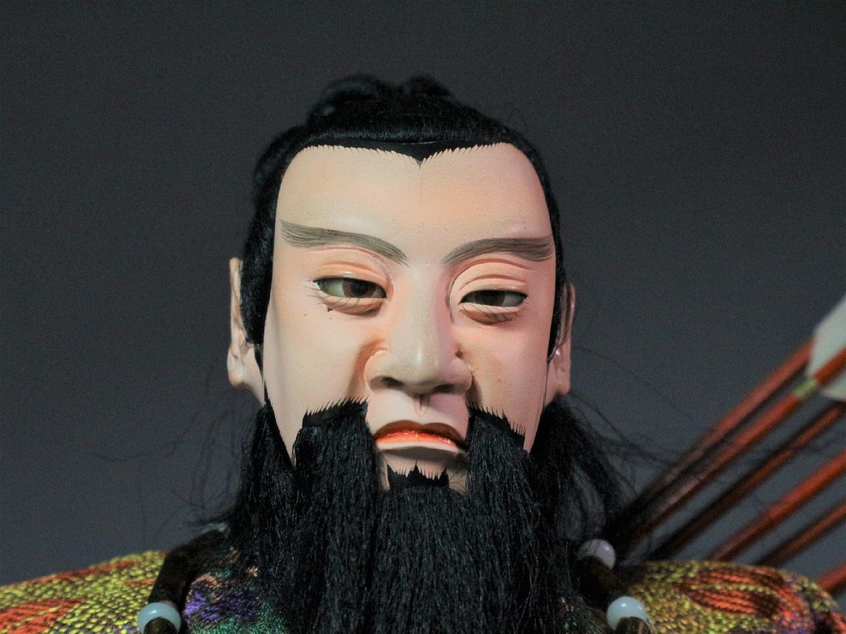 限定品特価 ヤフオク! 時代箱 魔除け 武者人形 ... - 時代五月人形 神武天皇 低価高品質
