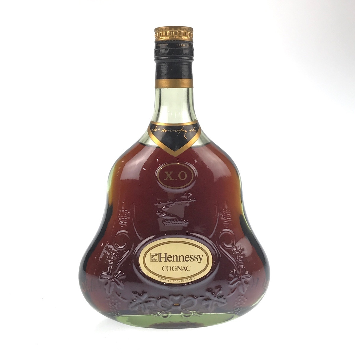 ヘネシーHennessy XO 金キャップグリーンボトル 700ml 【古酒】-