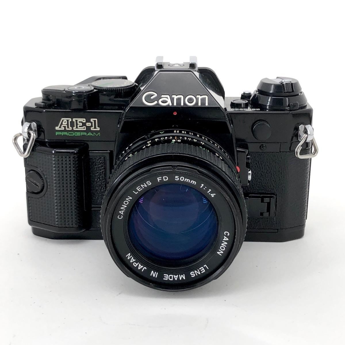 キヤノン Canon AE-1 PROGRAM NEW FD 50mm F1.4 フィルム マニュアルフォーカス 一眼レフカメラ 【】 