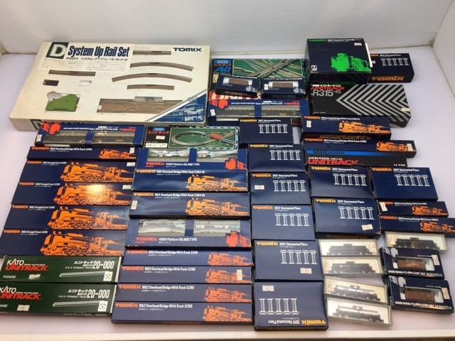 鉄道模型 Nゲージ KATO TOMIX 貨車 レール 他 セット 使用済/現状渡し