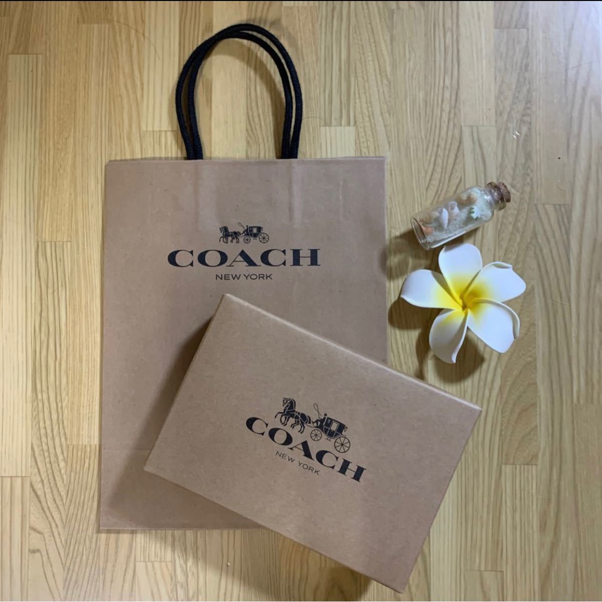 COACH二つ折り財布ミディアムコーナージップ  C0082 ブラウン×ブラック