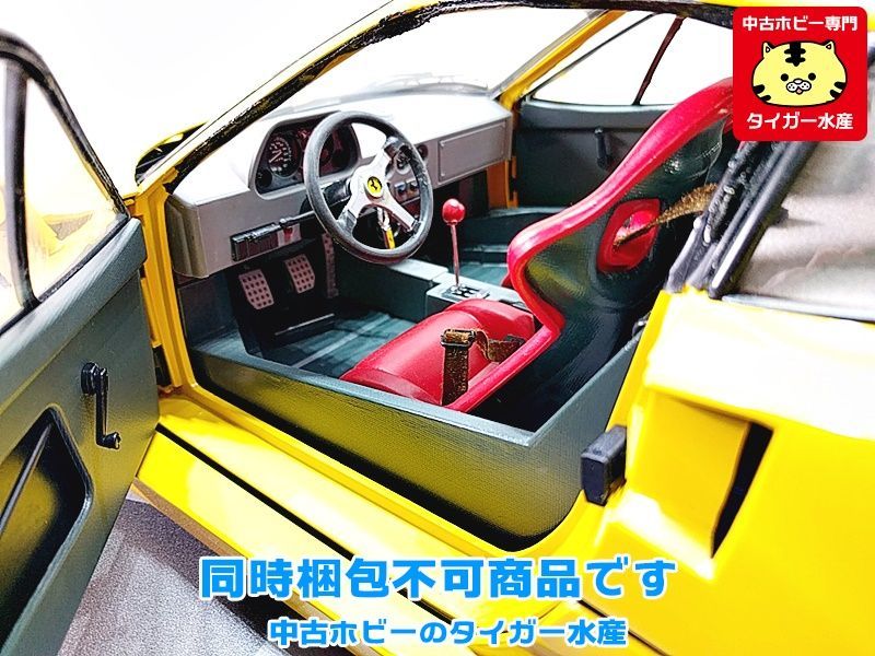 ジャンク□ポケール 1/8 フェラーリ F40 完成品 組立済 全長約 ジャンク□ポケール 1/8 フェラーリ F40 完成品 組立済 全長約