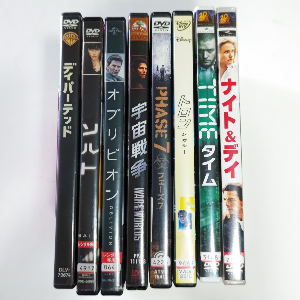 洋画 中古 DVD まとめ売り 8本セット レンタル落ちあり