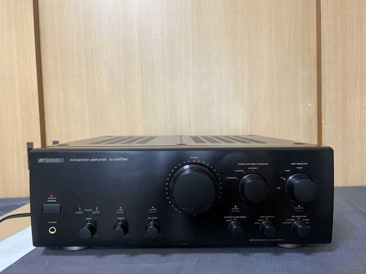 SANSUI AU-α607MR プリメインアンプ | investigacion.utmachala.edu.ec
