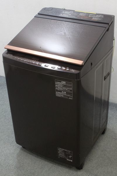 ヤフオク! - 東芝 TOSHIBA AW-10SV5(T) たて型洗濯乾...