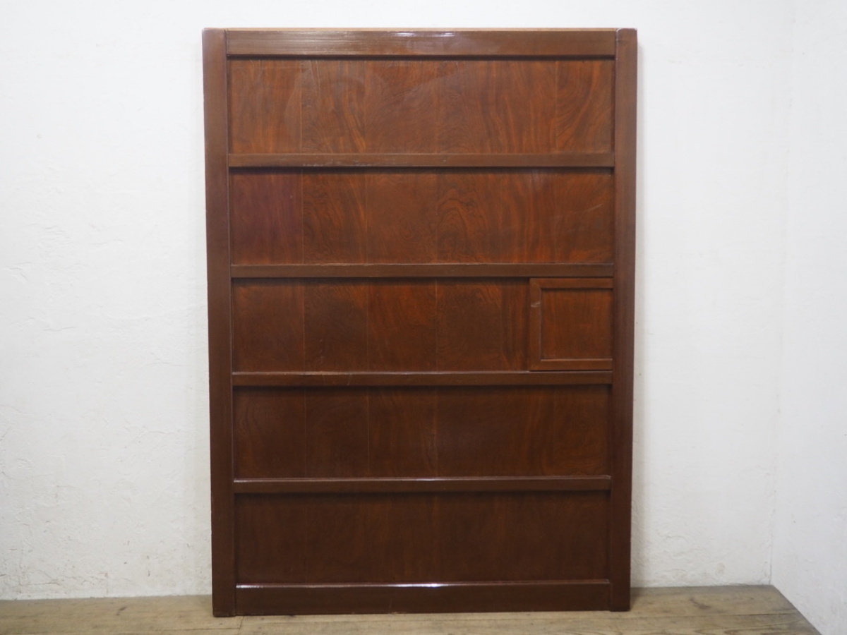 ta load C0158*[H183cm×W132,5cm]* antique * zelkova. large old wooden warehouse door *keyaki old fittings sliding door gate old Japanese-style house reproduction movie photographing retro N(yaE) under 