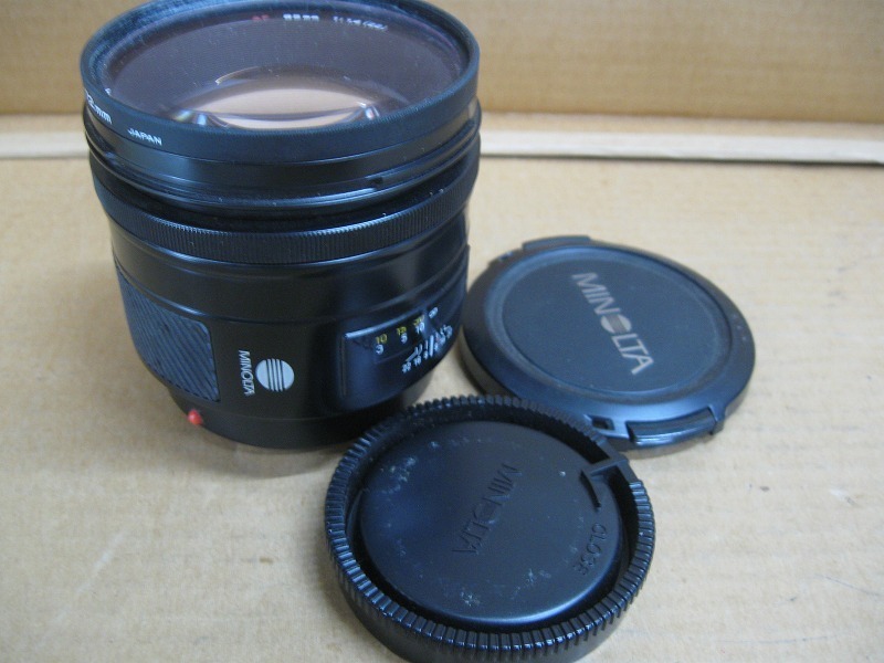 MINOLTA AF 85mm 1:1.4(22)(^41VD28A www.mecadraft.com