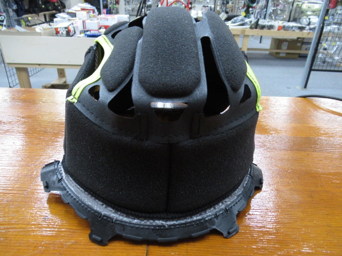 OGKカブトのヘルメット エアロブレードⅤ インナーパッド XLサイズ 厚み9mm▼ニンジャ250.YZF-R25.MT-07.MT-09.ニンジャ1000乗りに！_画像2