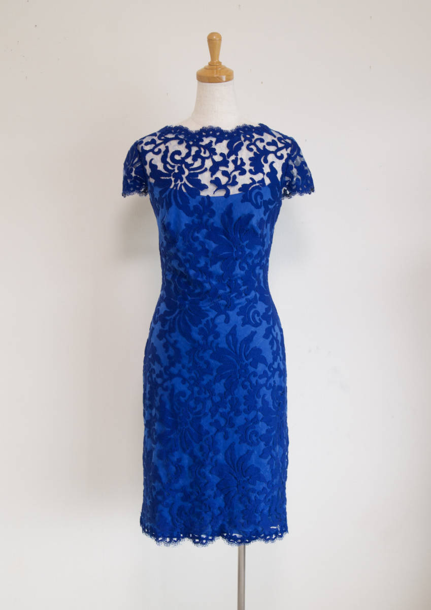 TADASHI SHOJI タダシショージ ROYAL BLUE ワンピース 「4 」/ 9号