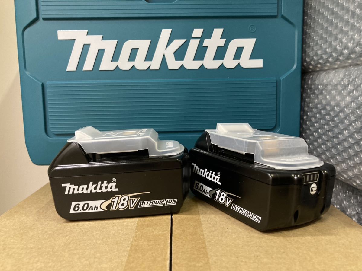 新品 2個 マキタ 純正 バッテリー BL1860B 18V 6.0Ah リチウムイオン