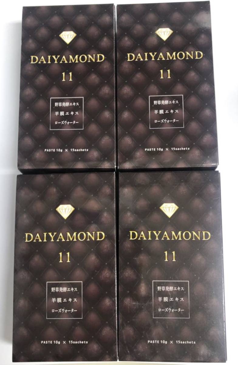 DAIYAMOND LIFE ダイヤモンドライフ DAIYAMOND11 ダイヤモンドイレブン 15包 4箱(健康食品)｜売買された