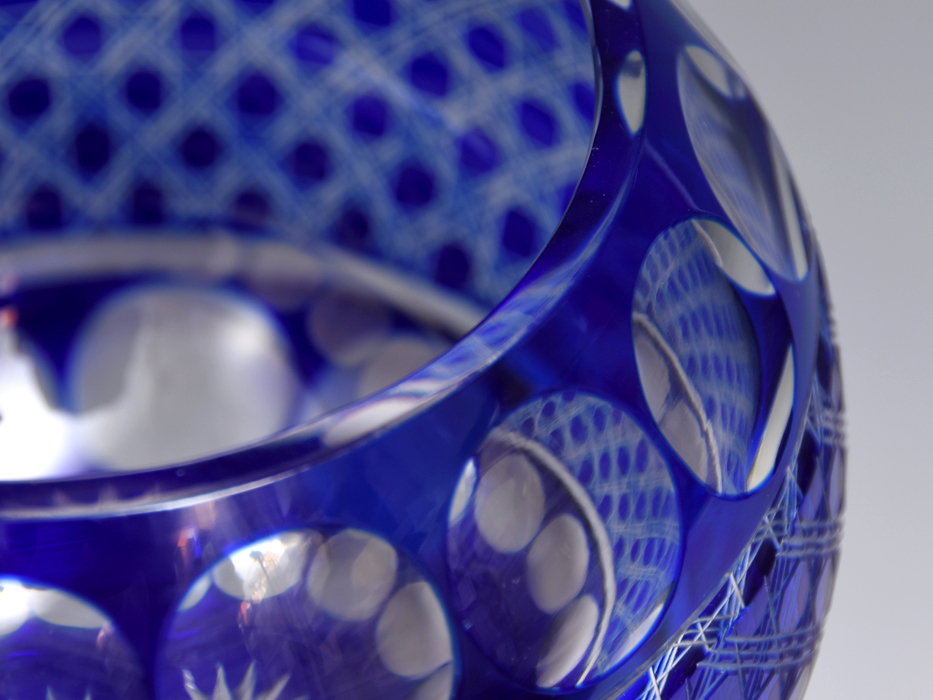  порез . сосуд для воды для чайной церемонии синий .... краска крышка не пропускающее стекло цвет .. crystal чайная посуда стекло изделия из стекла традиция прикладное искусство прекрасный товар z2948n