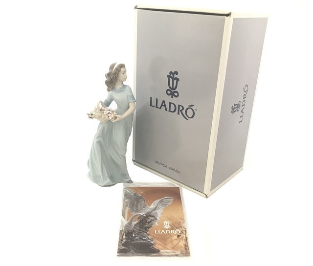 ◇LLADRO リヤドロ フィギュリン DEL JARDIN SPPING ENCHANTMENT 春の