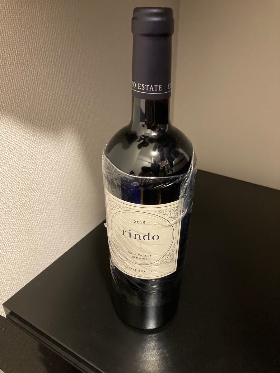 未開栓】 2018ケンゾー エステート rindo 紫鈴 リンドウ750ml