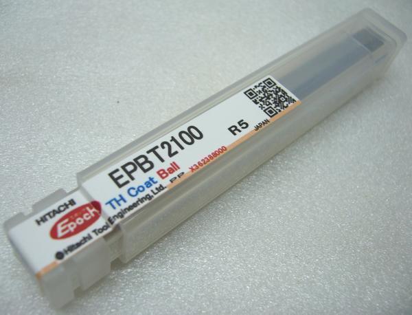 日立ツール(Hitachi) エポック THハード 超硬ボールエンドミル R5mm(5.0mm) EPBT2100 THコート 2枚刃 刃径10mm シャンク径10mm_画像1