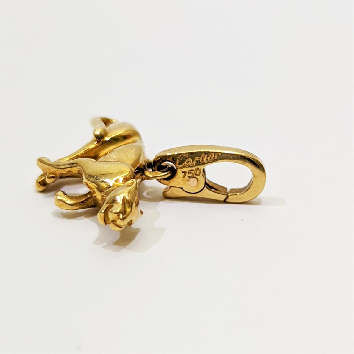  Cartier Cartier Panther charm YG 750 K18 yellow gold . pendant top s Pal ta rental for etc. 