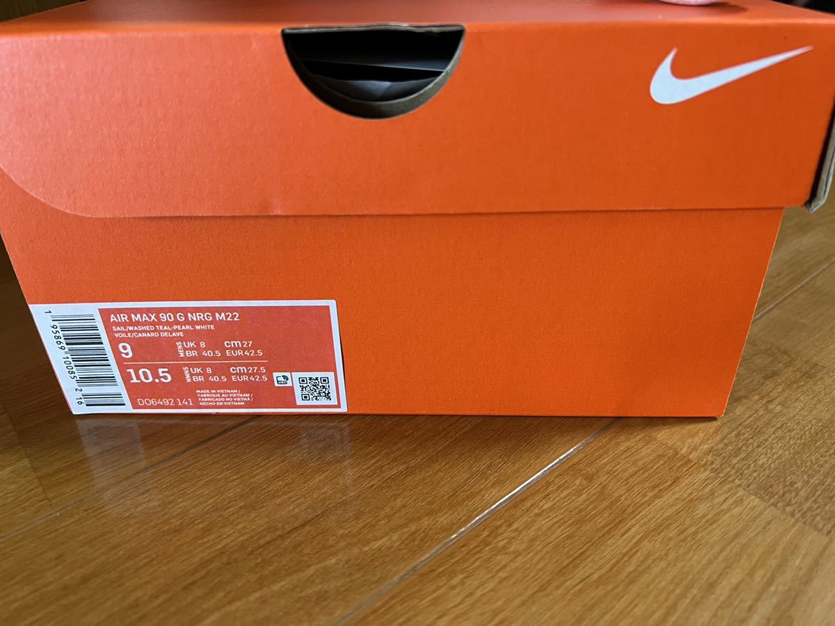 ☆新品☆NIKE ナイキ エアマックス 90G NRG M22ゴルフシューズ 27cm