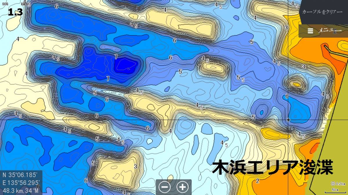 2019.7案内更新】ローランスHDS魚探用琵琶湖南湖全域AT5マップ 2019.7案内更新】ローランスHDS魚探用琵琶湖南湖全域AT5マップ