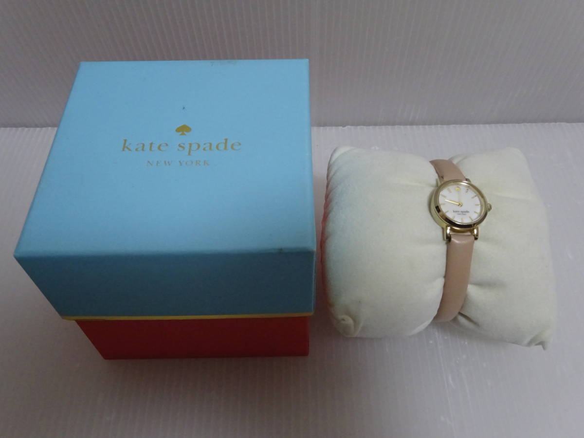 美品 kate spade new york ケイトスペード レディース腕時計 KAWA