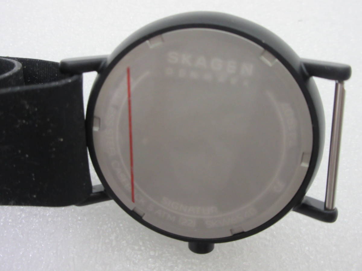 58445 中古 SKAGEN スカーゲン DENMARK 腕時計 メンズ SKW6540 現在