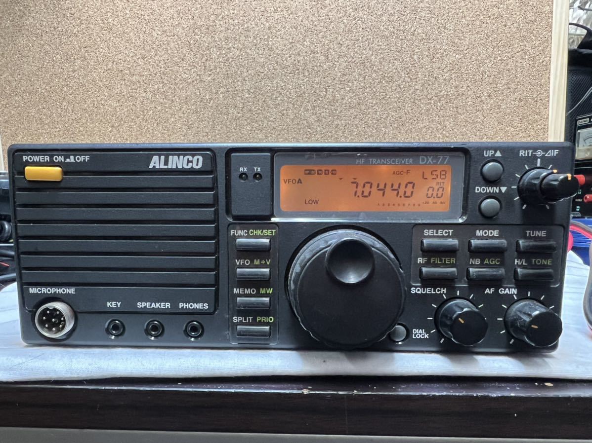 Yahoo!オークション - ALINCO DX-77 HFトランシーバー Yahoo!オークション - ALINCO DX-77 HFトランシーバー