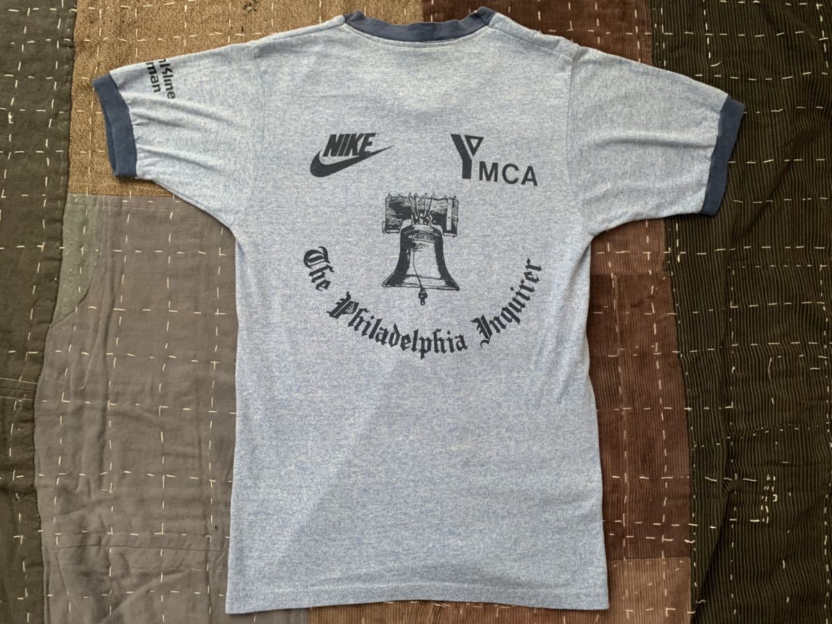 80s 1982 Nike Philadelphia Distance Run ビンテージ Tシャツ ナイキ vintage フィラデルフィア マラソン YMCA USA製 アメリカ製 ランナー_画像7