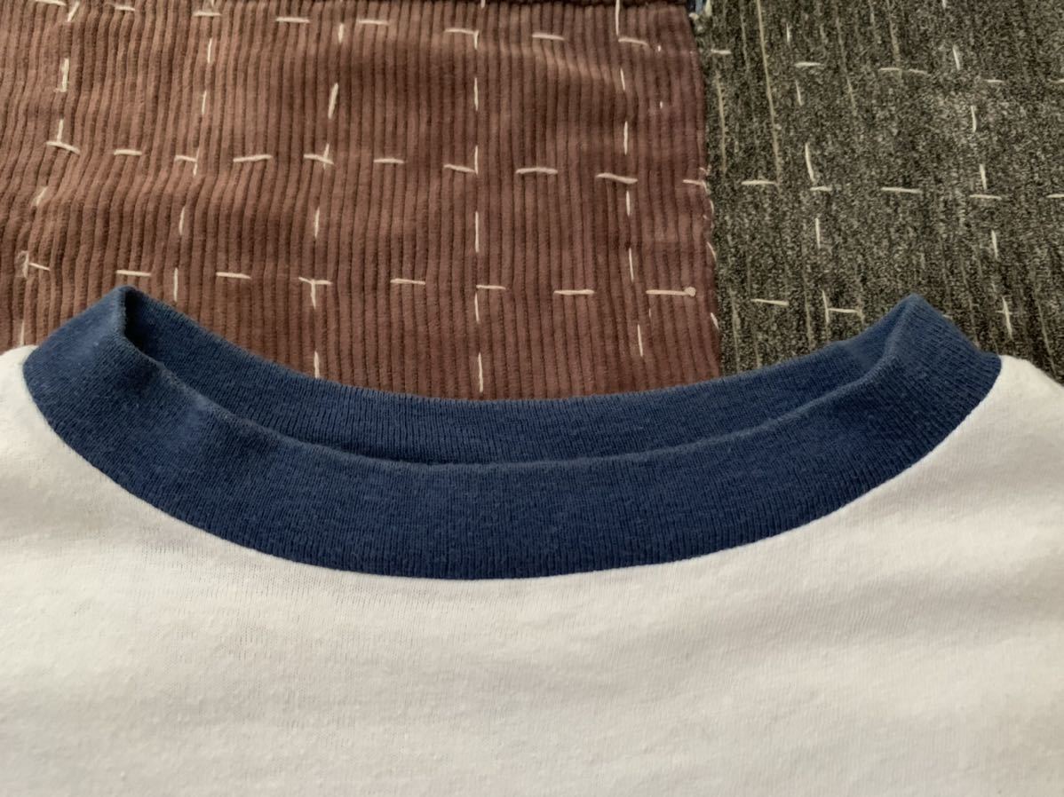 60s 70s BSA 染み込み リンガー tシャツ vintage USA製 アメリカ製 ビンテージ ボーイスカウト スカル パイレーツ ピエロ_画像4