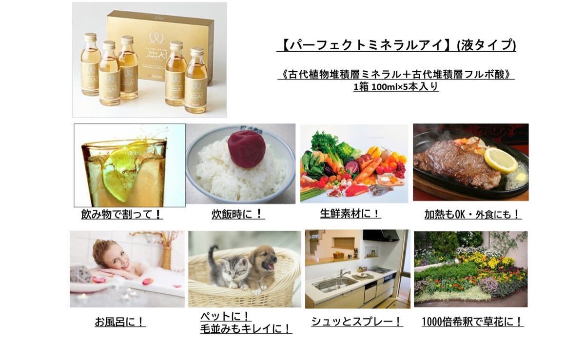 サンクスアイ】パーフェクトミネラルアイ(液体)100ml×5本 免疫力