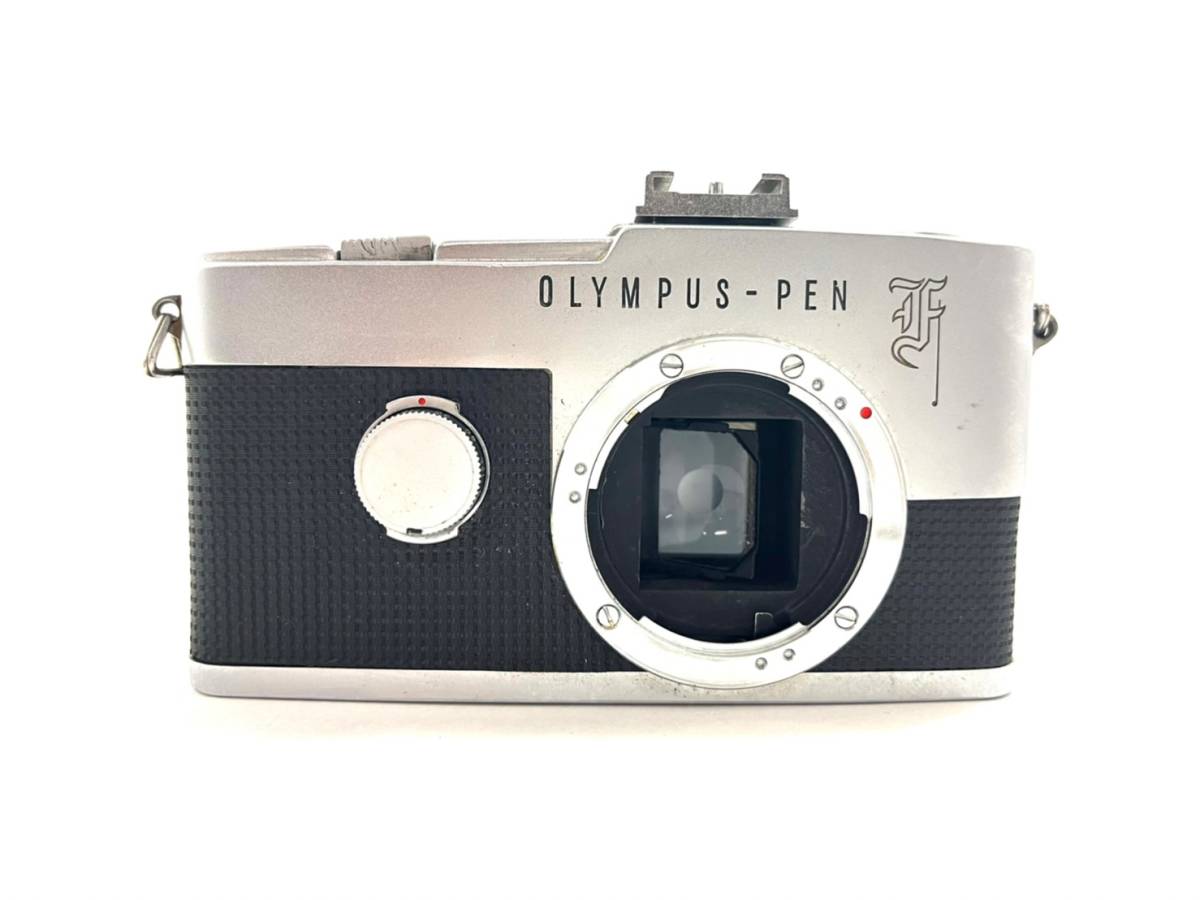 【ジャンク品】OLYMPUS-PEN/オリンパス ペン F + F.Zuiko Auto-S 1:1.8 f=38mm レンズ 一眼レフ フィルムカメラ (NE1)_画像2